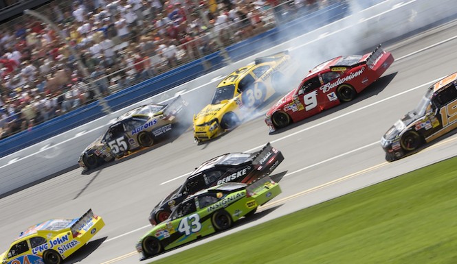 nascar crash accident injuries