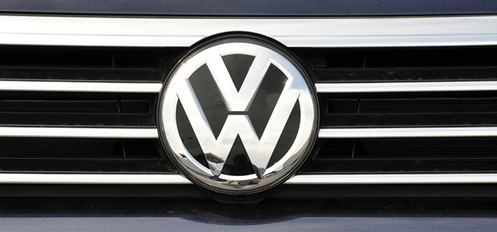 Volkswagen car front grille