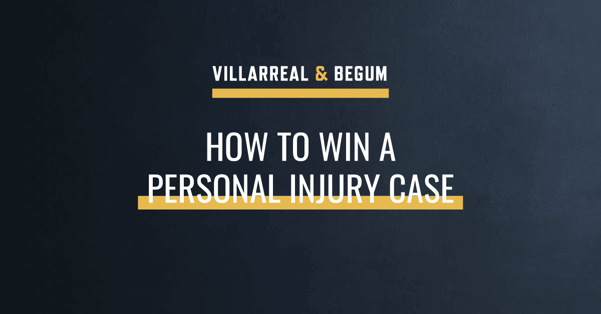 How to Win a Personal Injury Case in Texas