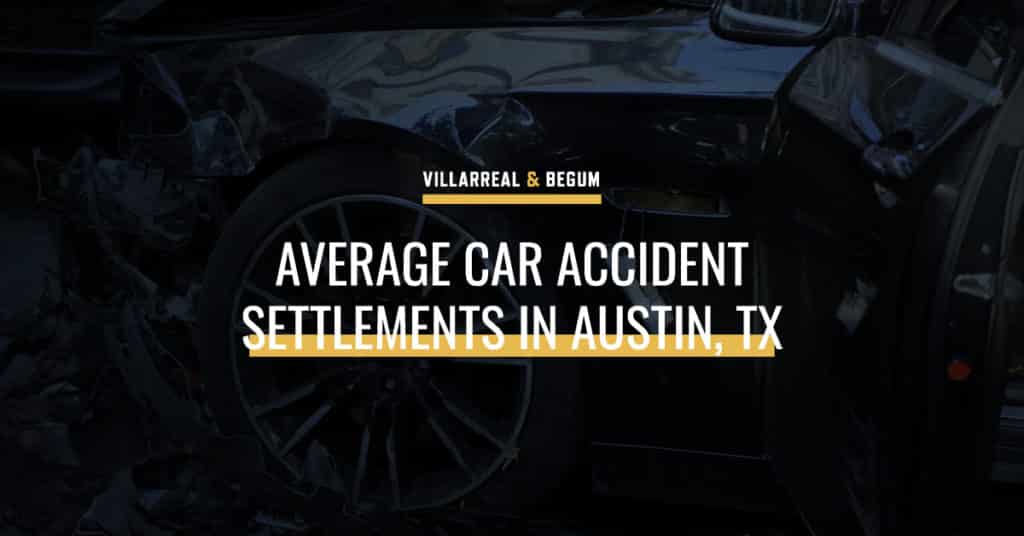 Average Car Accident Settlements in Austin, TX